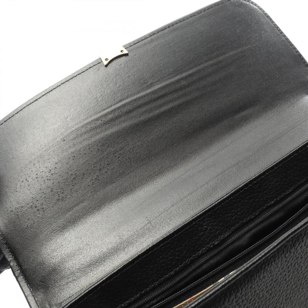 Burberry Shadow Black Horse Handbag Leather Black - Picture 5 of 9